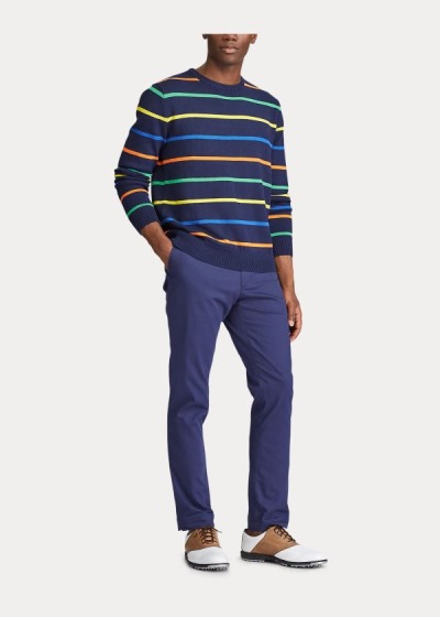 Suéter Ralph Lauren Striped Wool-Blend Homem 76123-OKSR